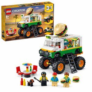 Lego Brand New Creator 3in1 Monster Burger Truck 31104